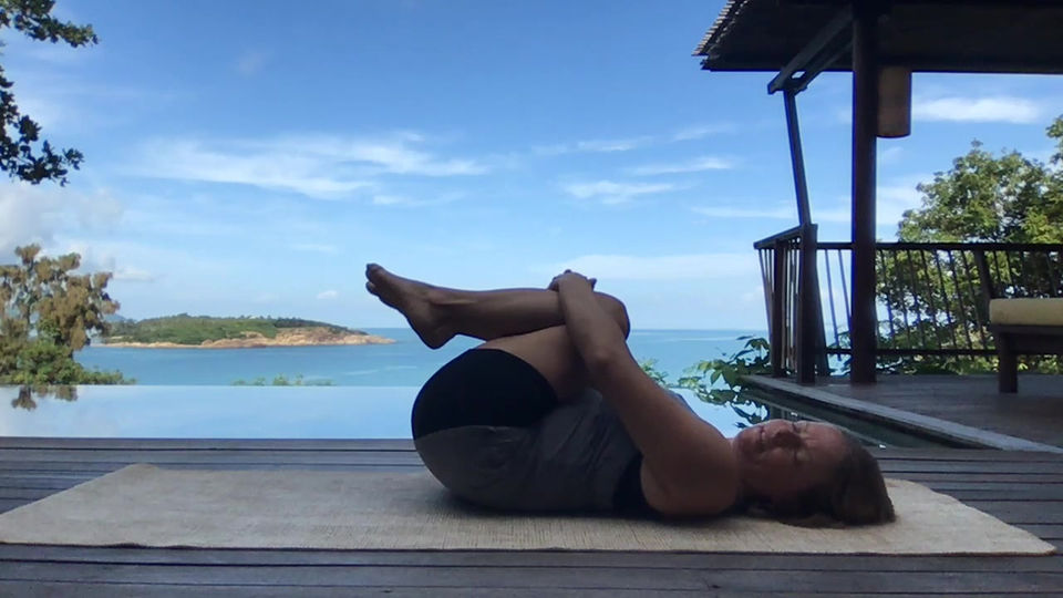 Pilates Introduction: Positioning for neutral and imprint
